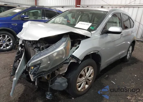 2013 Honda Cr-V Ex-L z USA, uszkodzony, nr VIN 2HKRM3H7XDH513019